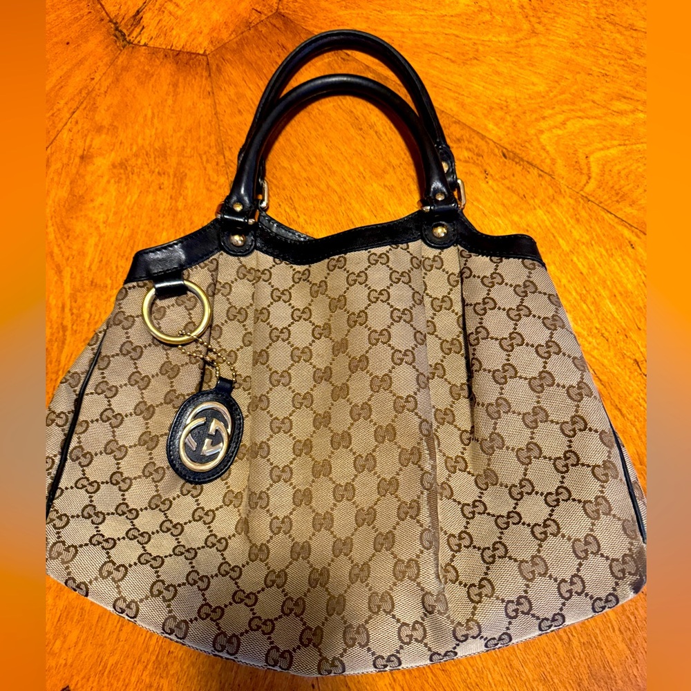 Authentic Gucci Sukey Tote